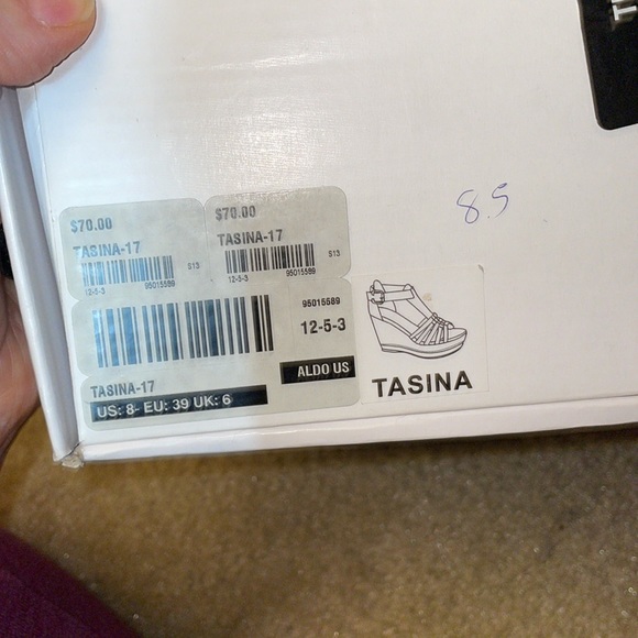 Off white Aldo Wedge Heel - Picture 4 of 5